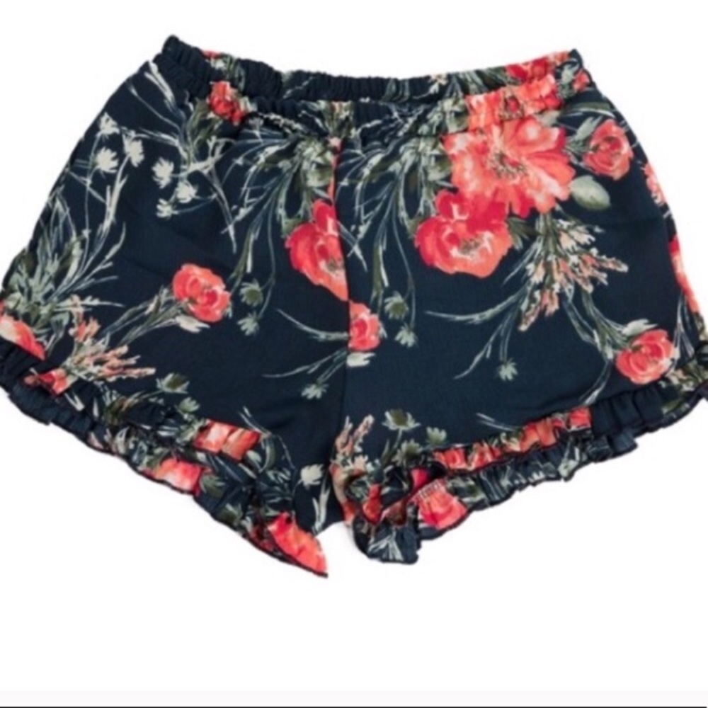 Floral Shorts NWOT